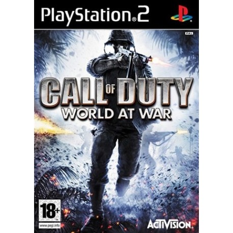 PS2 Call Of Duty World At War Final Fronts (used cd only)