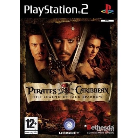 PS2 Pirates Of The Caribbean, The Legend Of Jack Sparrow (used)