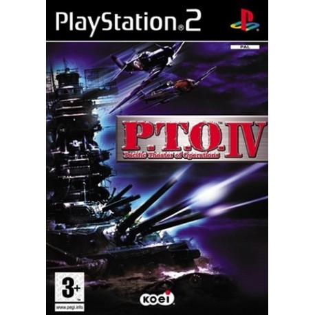 PS2 PTO IV, Pacific Theater Of Operations (used cd only)