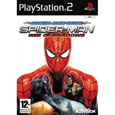 PS2 Spider-Man: Web Of Shadows Amazing Allies Edition (used)