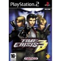 PS2 Time Crisis 3 (Gun con compatible) (used)