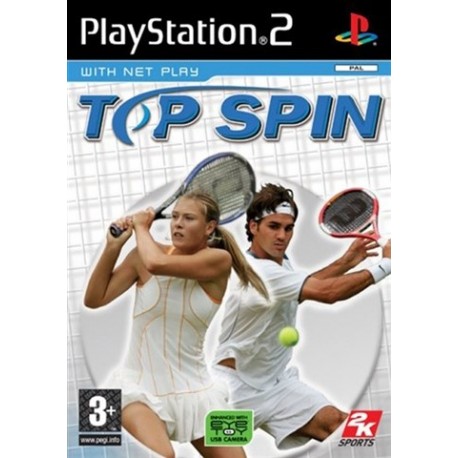 PS2 Top Spin (used cd only)