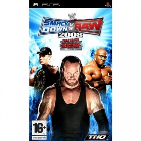 PSP WWE Smackdown Vs Raw 2008 (used)