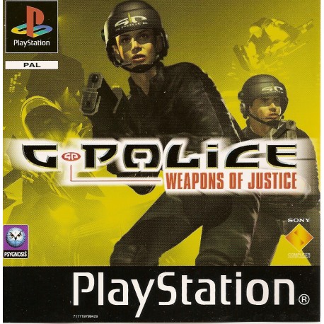 PS1 G-POLICE WEAPONS OF JUSTICE